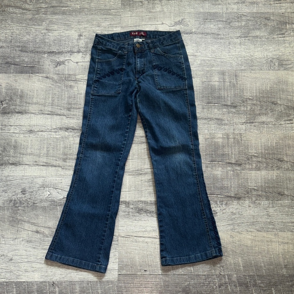 Y&F Low Rise Flare Jeans‎